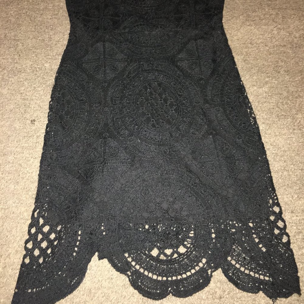 Little Black Lace Dress